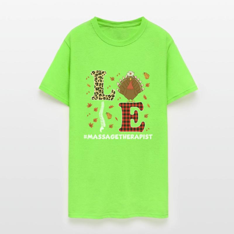 Cute Massage Therapist Thanksgiving Design