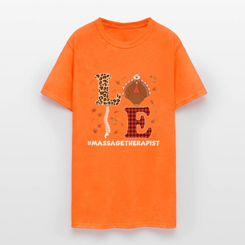 Cute Massage Therapist Thanksgiving Design