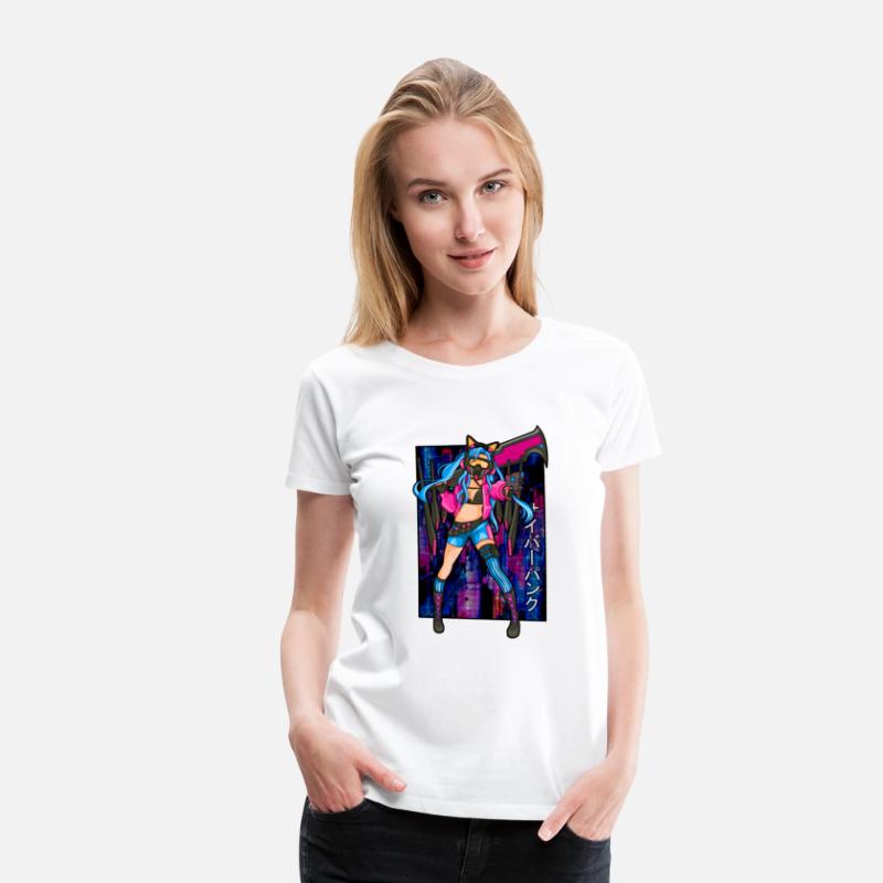 Cute Vaporwave Anime Girl Aesthetic EDM Music