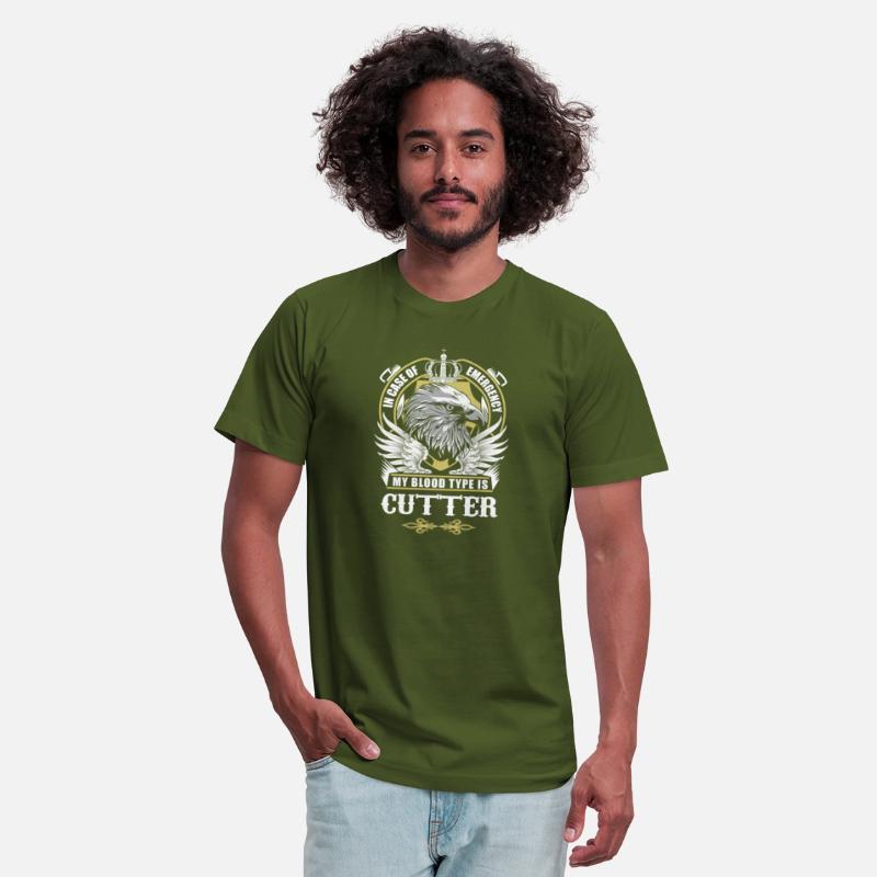 Cutter Name T Shirt - In Case Of Emergency My Bloo