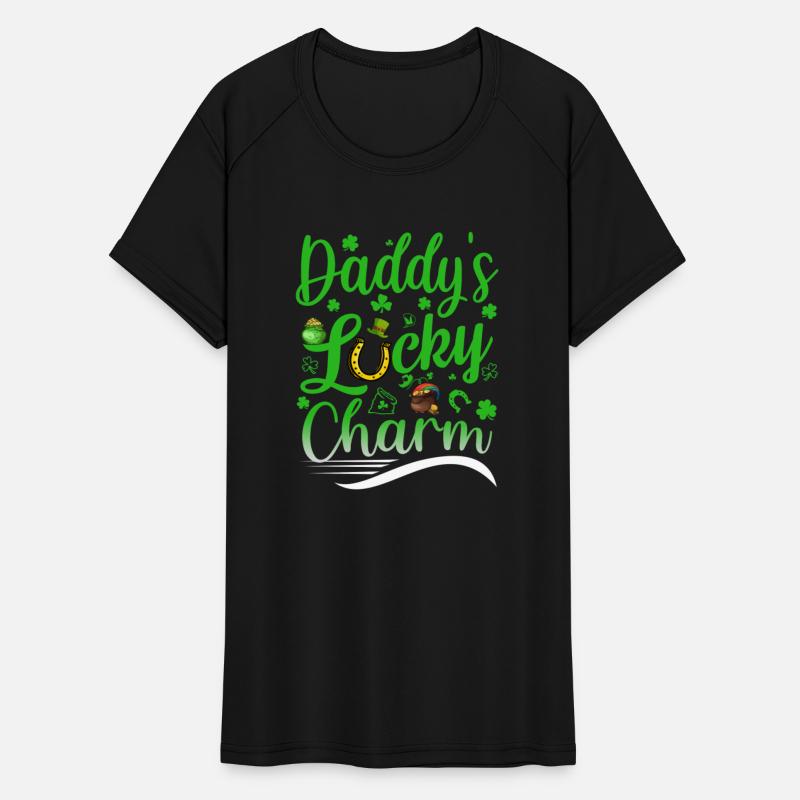 Daddys Lucky Charm St Patricks Day Shamrock