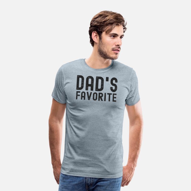 DAD'S FAVORITE (distressed black text)