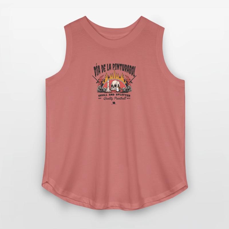 Day of paintball, skull n splatter