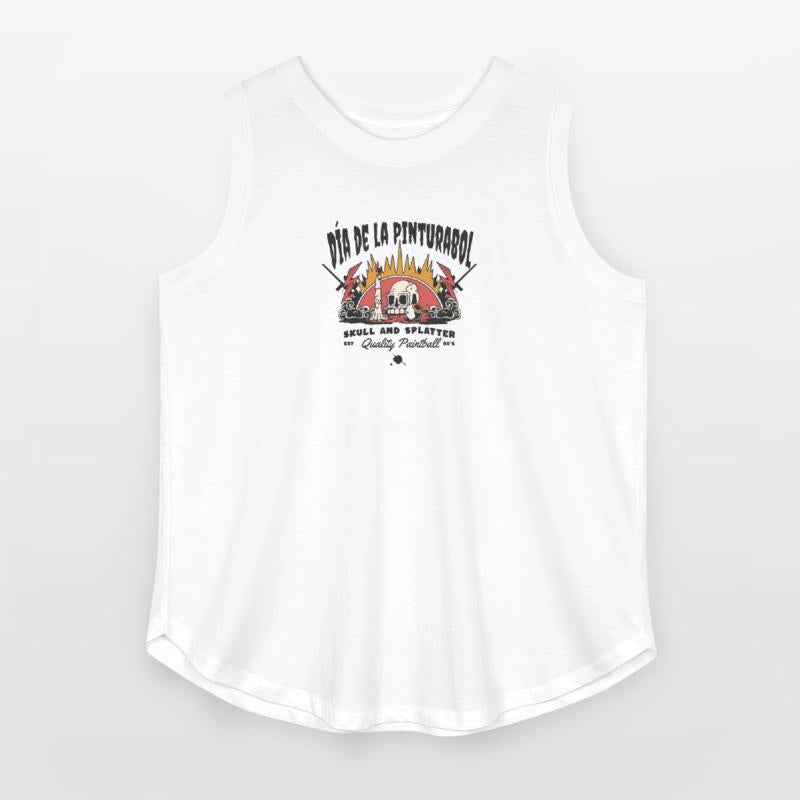 Day of paintball, skull n splatter