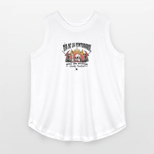 Day of paintball, skull n splatter