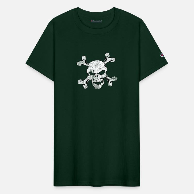 Distressed Skull And Crossbones