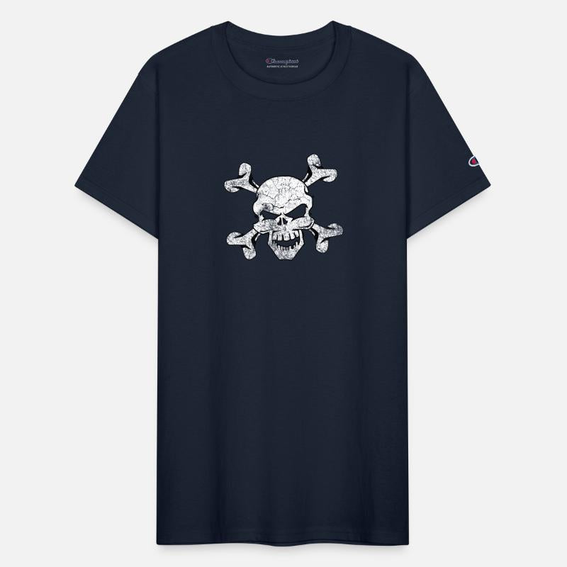 Distressed Skull And Crossbones