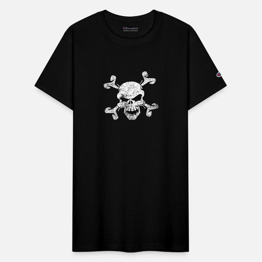 Distressed Skull And Crossbones