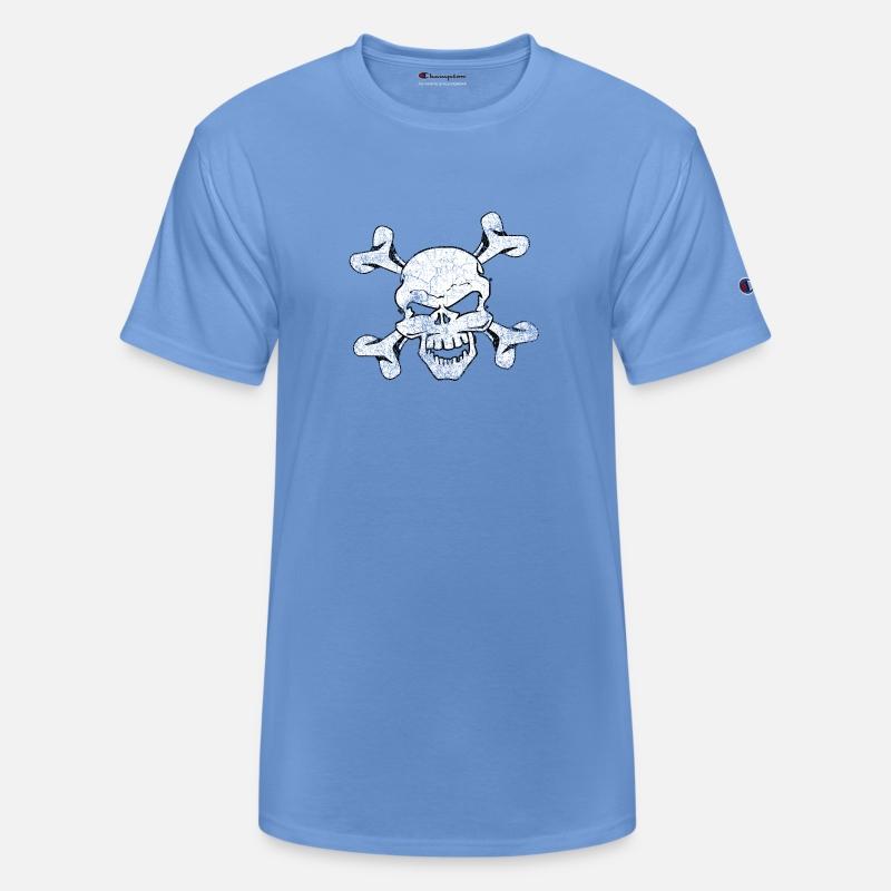 Distressed Skull And Crossbones