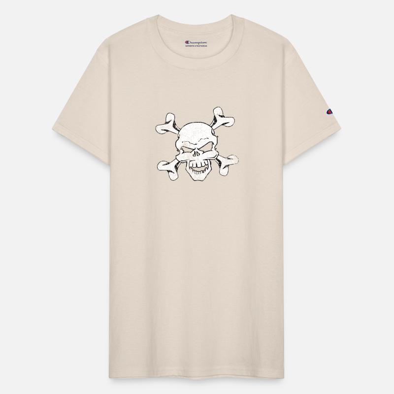 Distressed Skull And Crossbones