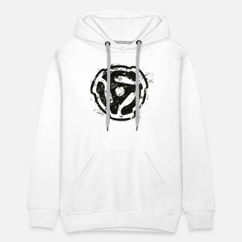 DJ Vinyl Design 45 rpm Record Adaptor (Outline)