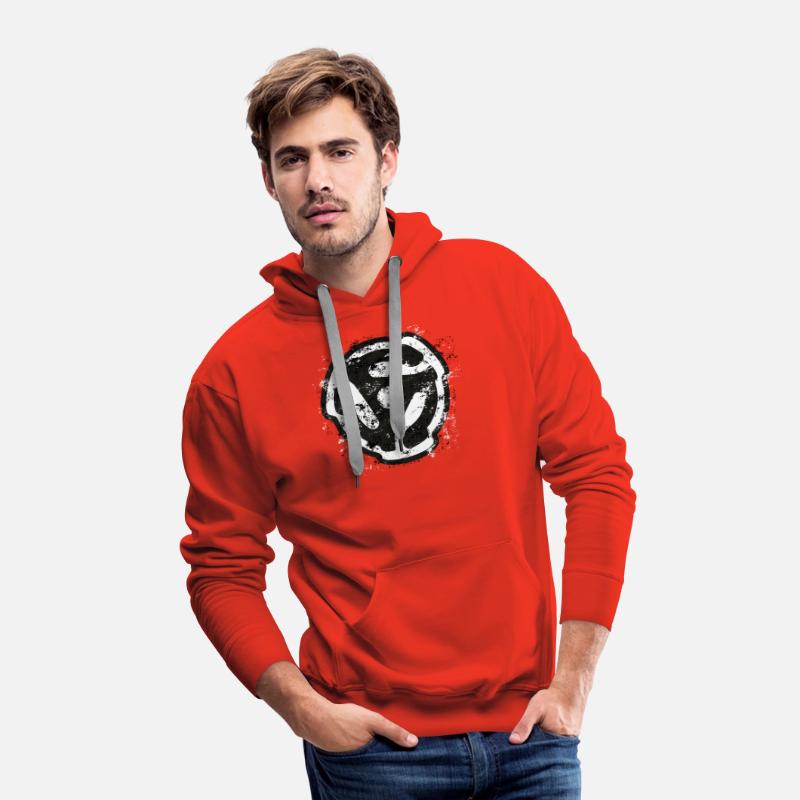 DJ Vinyl Design 45 rpm Record Adaptor (Outline)