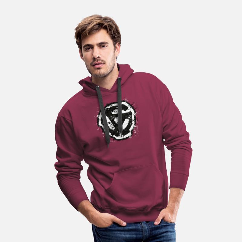 DJ Vinyl Design 45 rpm Record Adaptor (Outline)