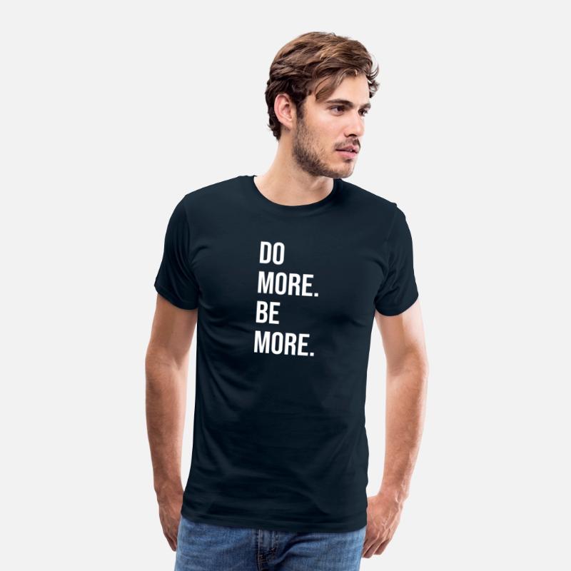 do more be more WHITE