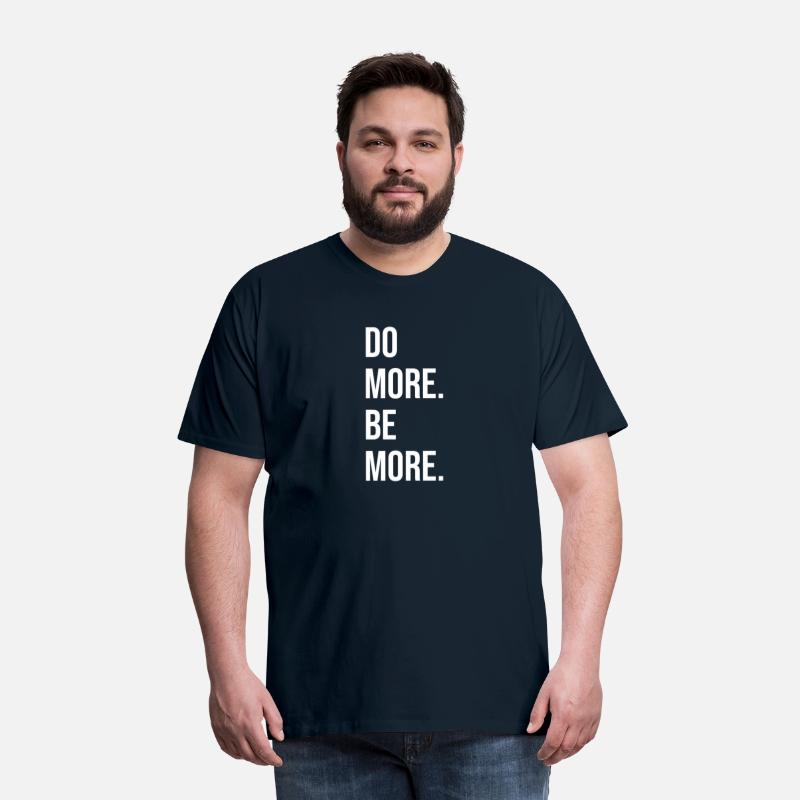 do more be more WHITE