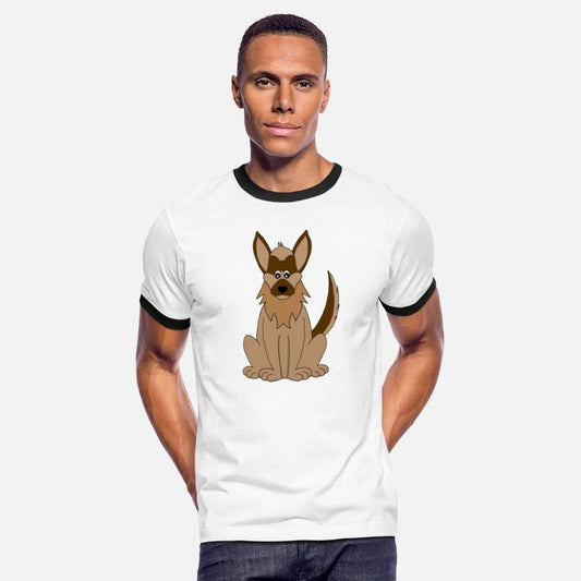 Dog Cartoon Amazing German Shepherd
