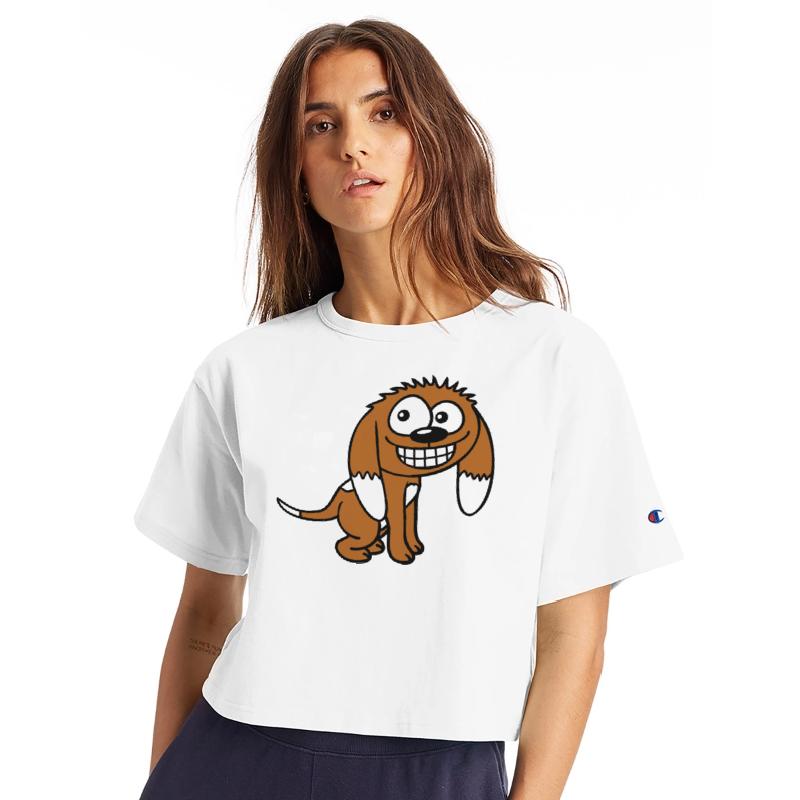 Dog Looks Funny Cheeky Grin Happy Smile Fun Comic