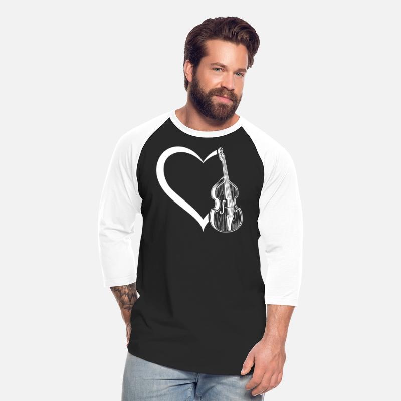 Double Bass Heart Double Bass Player Double Bassis