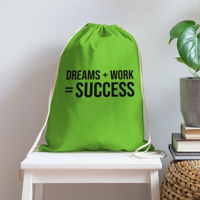 dreams plus work equals success