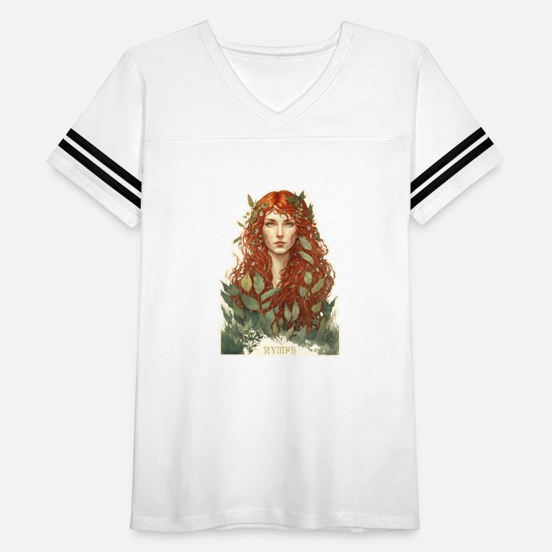 druid red hair spring forest elf nature fairy