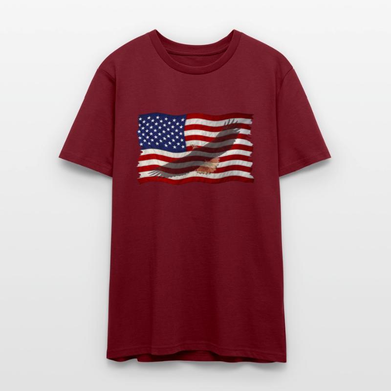 Eagle & US Flag Patriotic 3