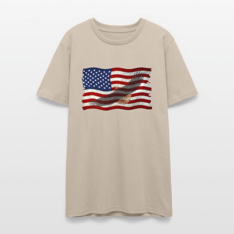Eagle & US Flag Patriotic 3