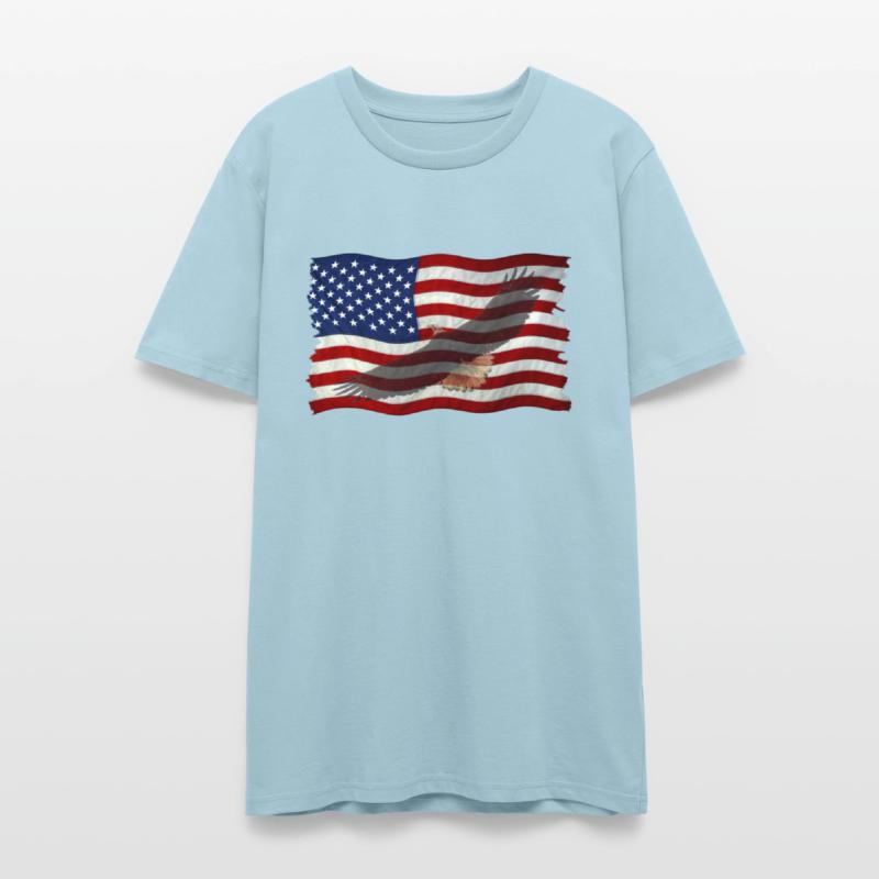 Eagle & US Flag Patriotic 3