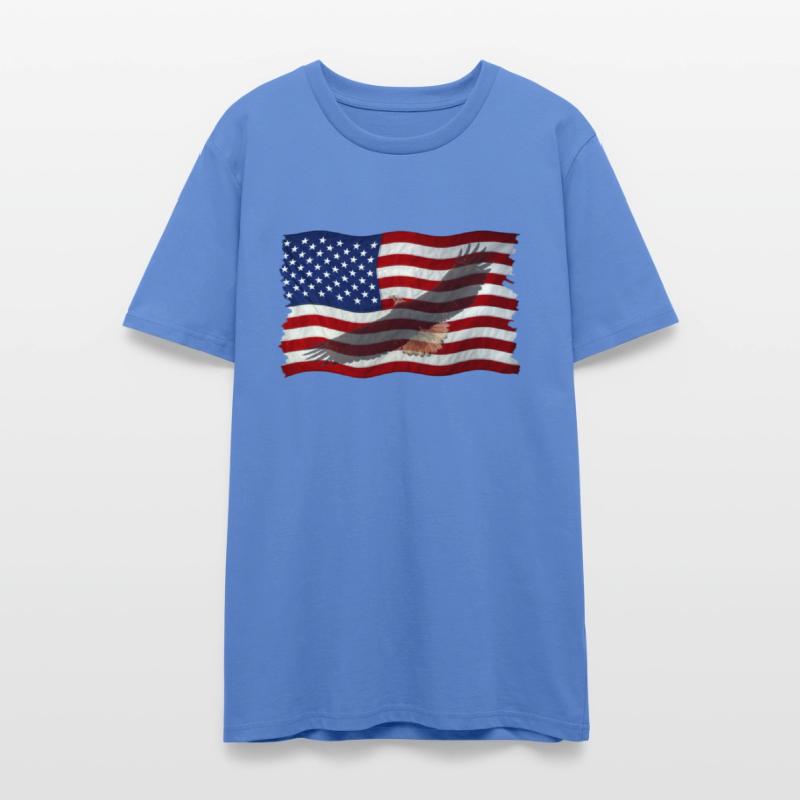 Eagle & US Flag Patriotic 3