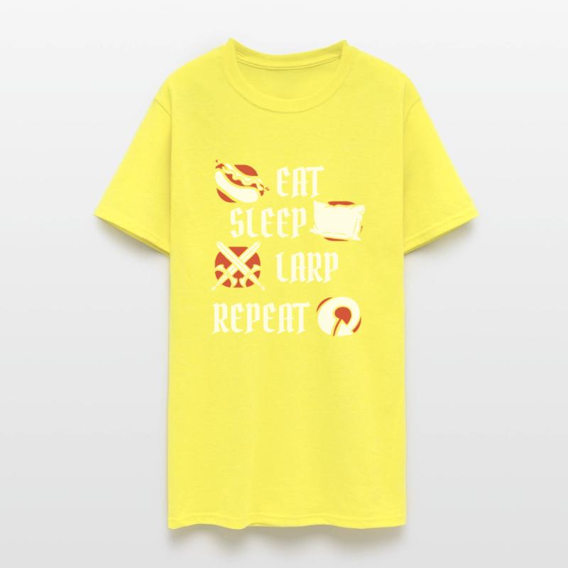 Eat Sleep LARP Repeat LARPing Weapons Armor