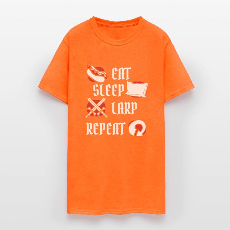 Eat Sleep LARP Repeat LARPing Weapons Armor