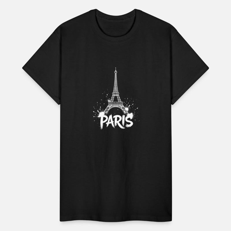 Eiffel Tower Pop Art Night Scene