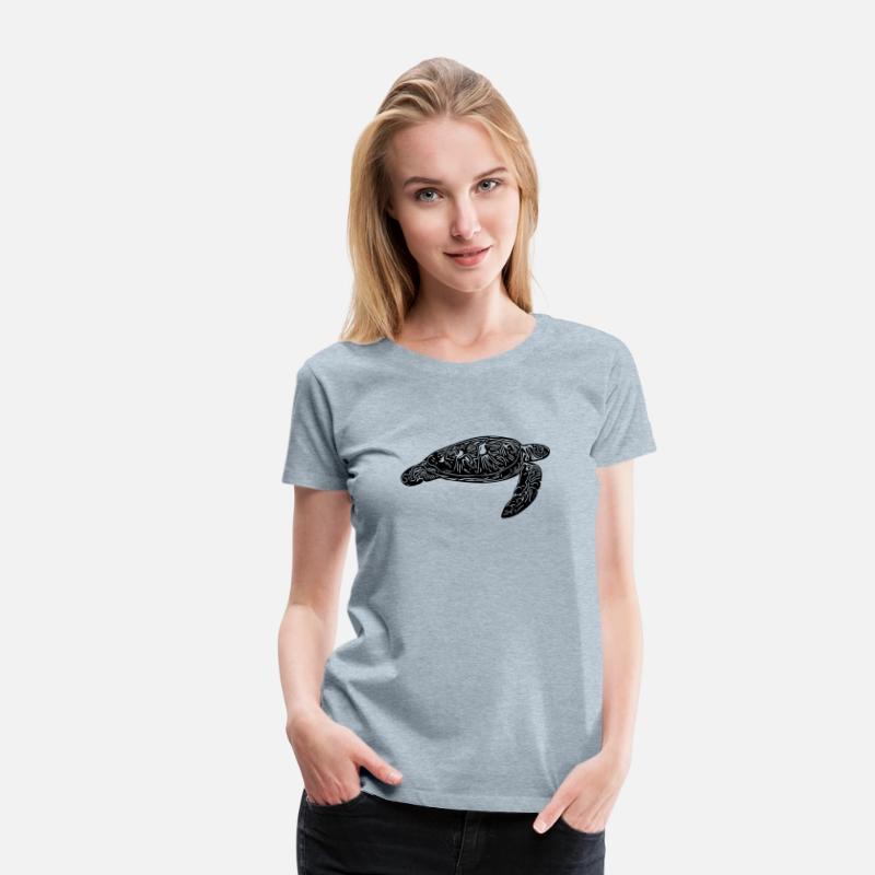 Elegant Floating Vintage Water Turtle