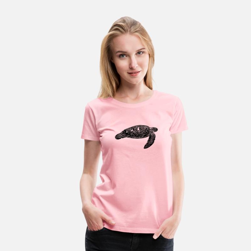 Elegant Floating Vintage Water Turtle