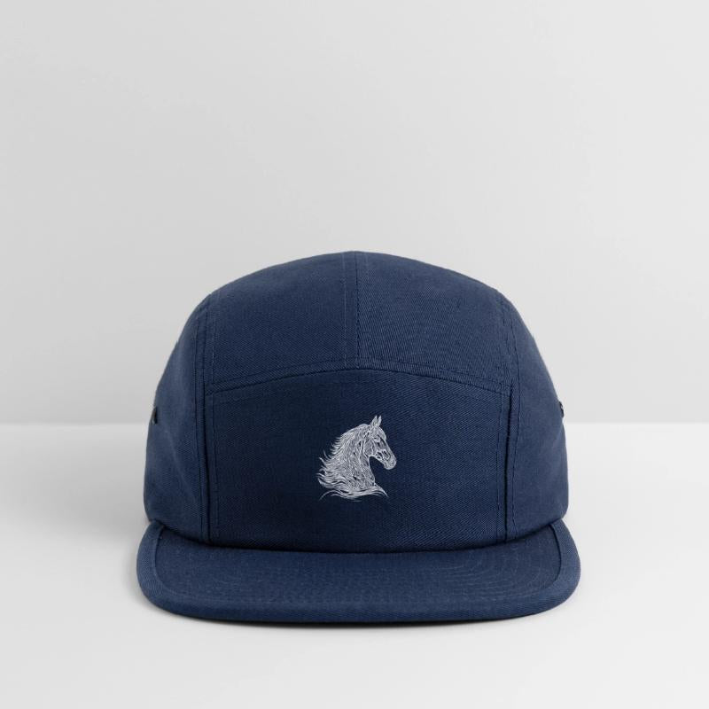 Elegant Stallion With Beautiful Tattoo Mane