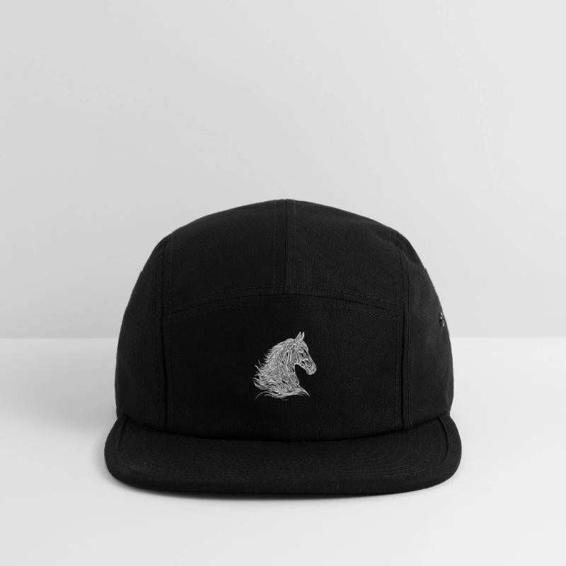 Elegant Stallion With Beautiful Tattoo Mane