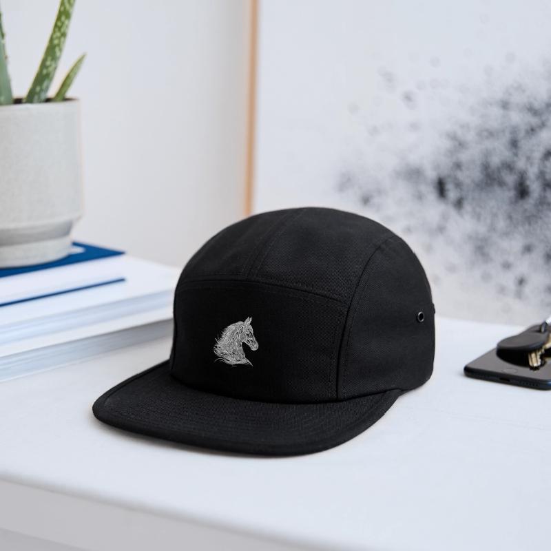 Elegant Stallion With Beautiful Tattoo Mane