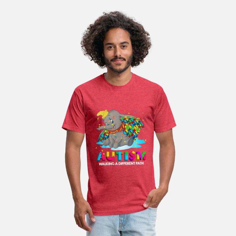 Elephant Autism Walking A Different Path T shirt