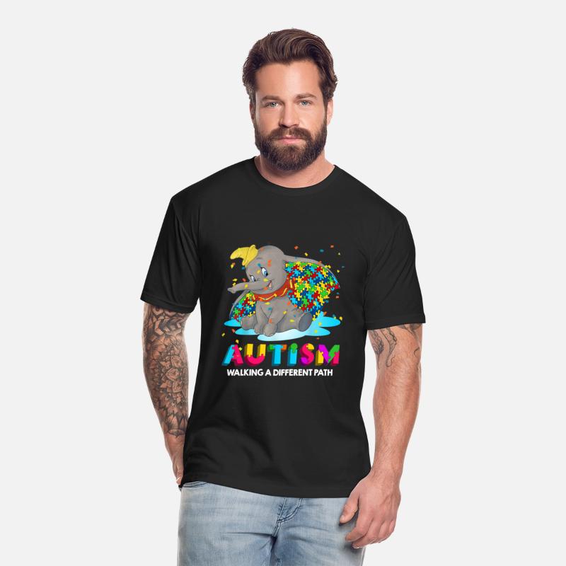 Elephant Autism Walking A Different Path T shirt