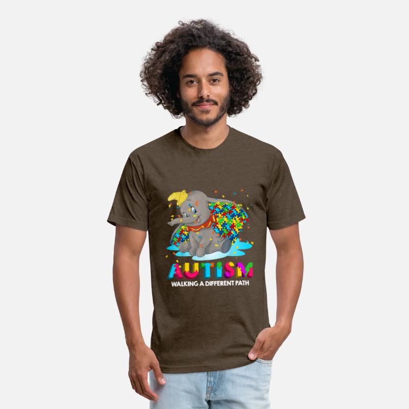 Elephant Autism Walking A Different Path T shirt
