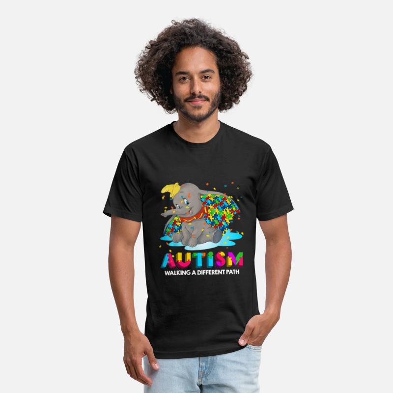 Elephant Autism Walking A Different Path T shirt