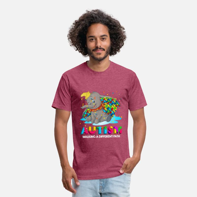 Elephant Autism Walking A Different Path T shirt