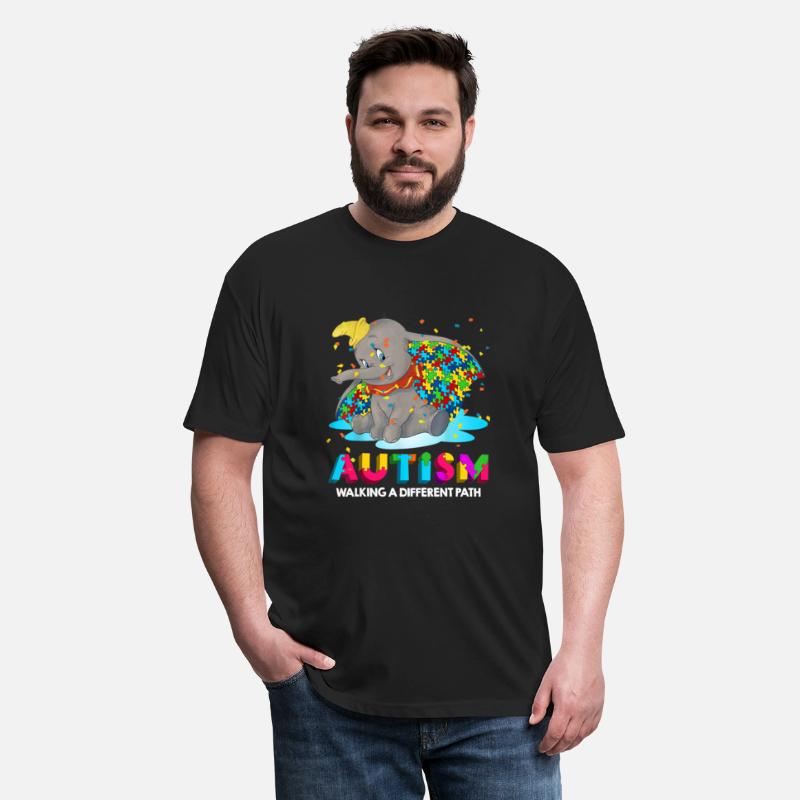 Elephant Autism Walking A Different Path T shirt