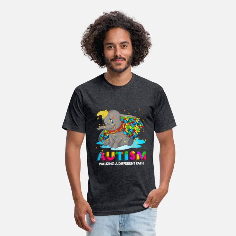 Elephant Autism Walking A Different Path T shirt