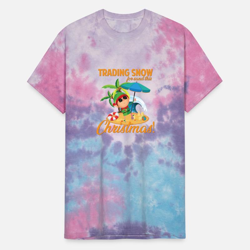 Elf's Beach Holiday-Christmas Escape Tee