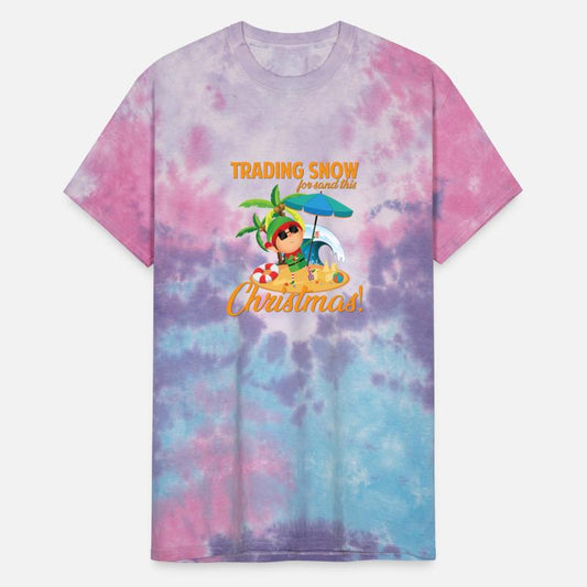 Elf's Beach Holiday-Christmas Escape Tee