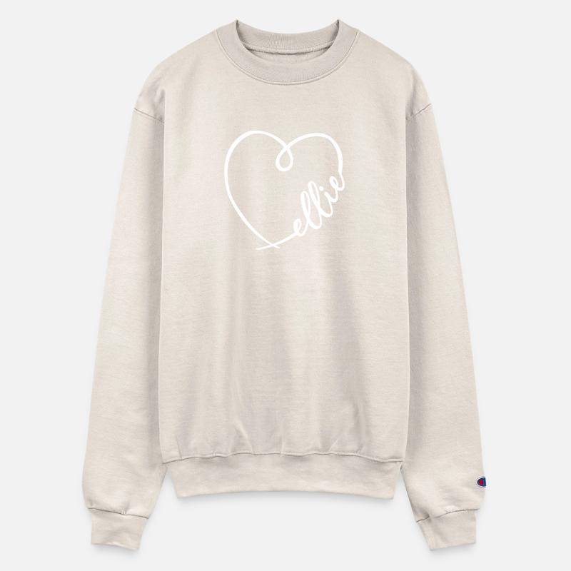 Ellie Name Heart Calligraphy