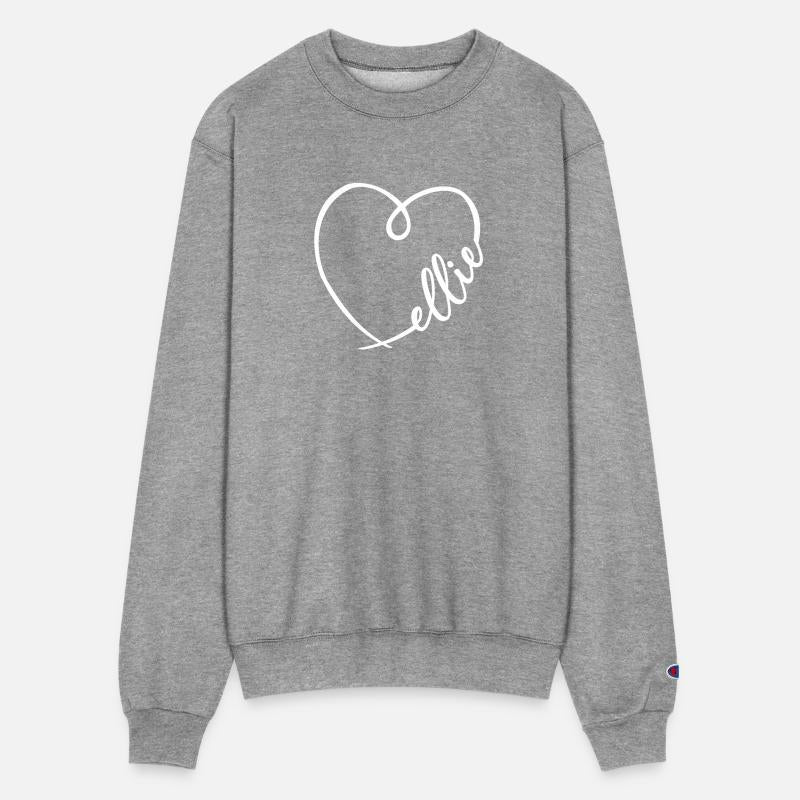 Ellie Name Heart Calligraphy