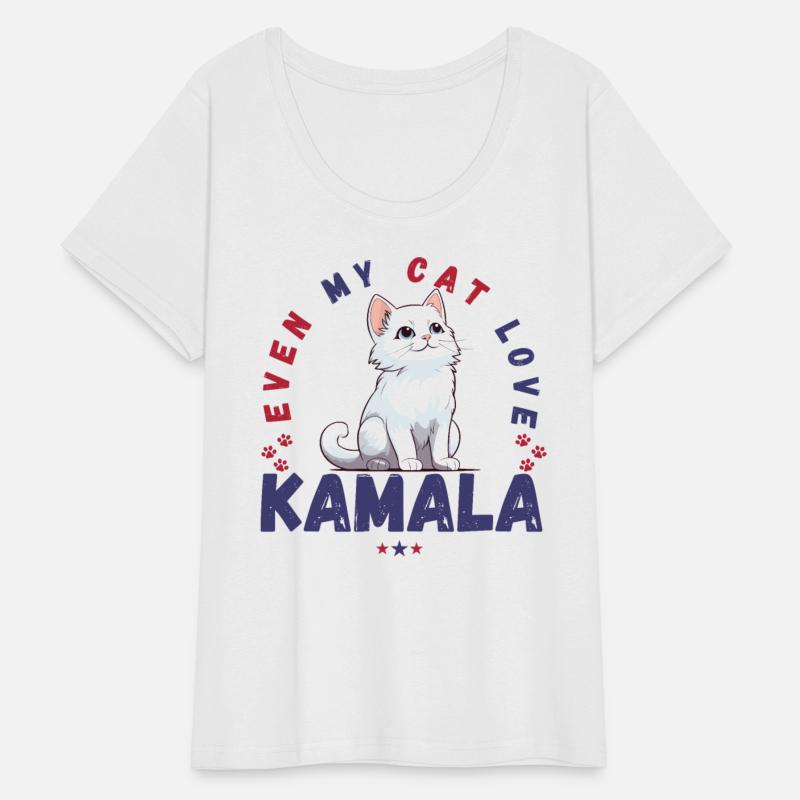 Even My Cat Love kamala Harris for President