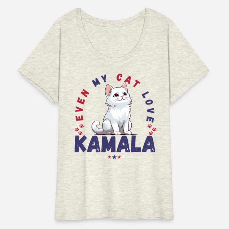 Even My Cat Love kamala Harris for President