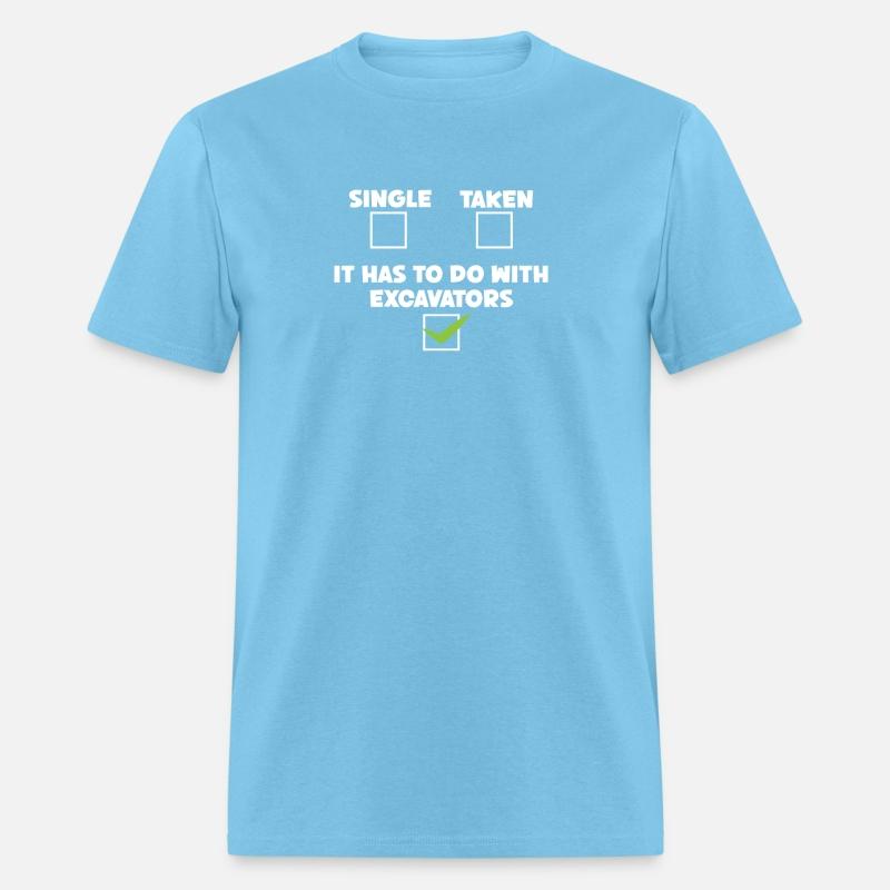 Excavator driver has to do with excavators